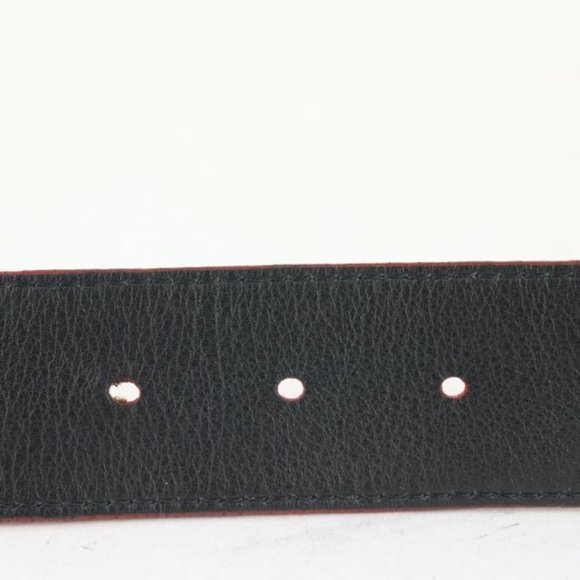 Louis Vuitton x Supreme Ultra Rare Red 100/40 Monogram Initiales Belt 118lv27 - Picture 12 of 12